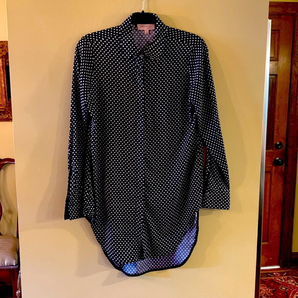 Philosophy tunic, like new condition size small